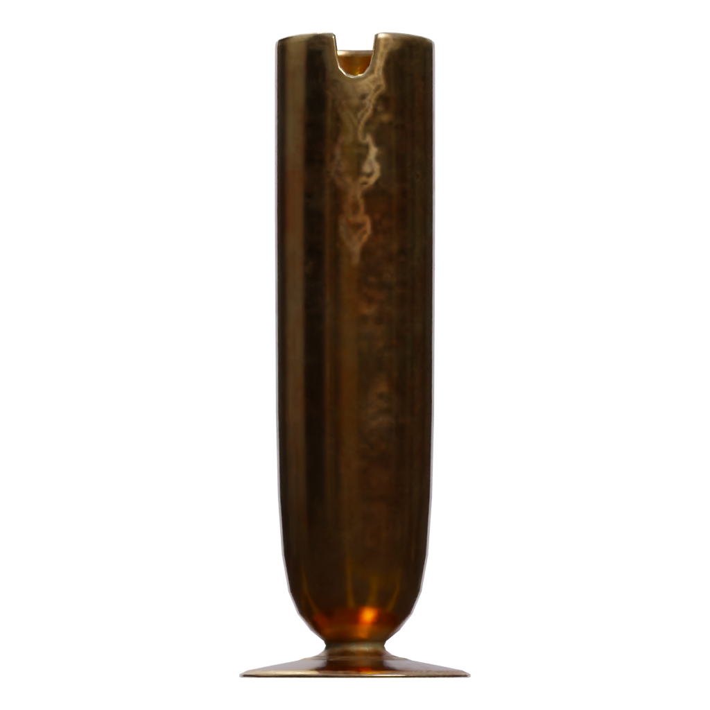 Left view of the Brass Vase 3D model