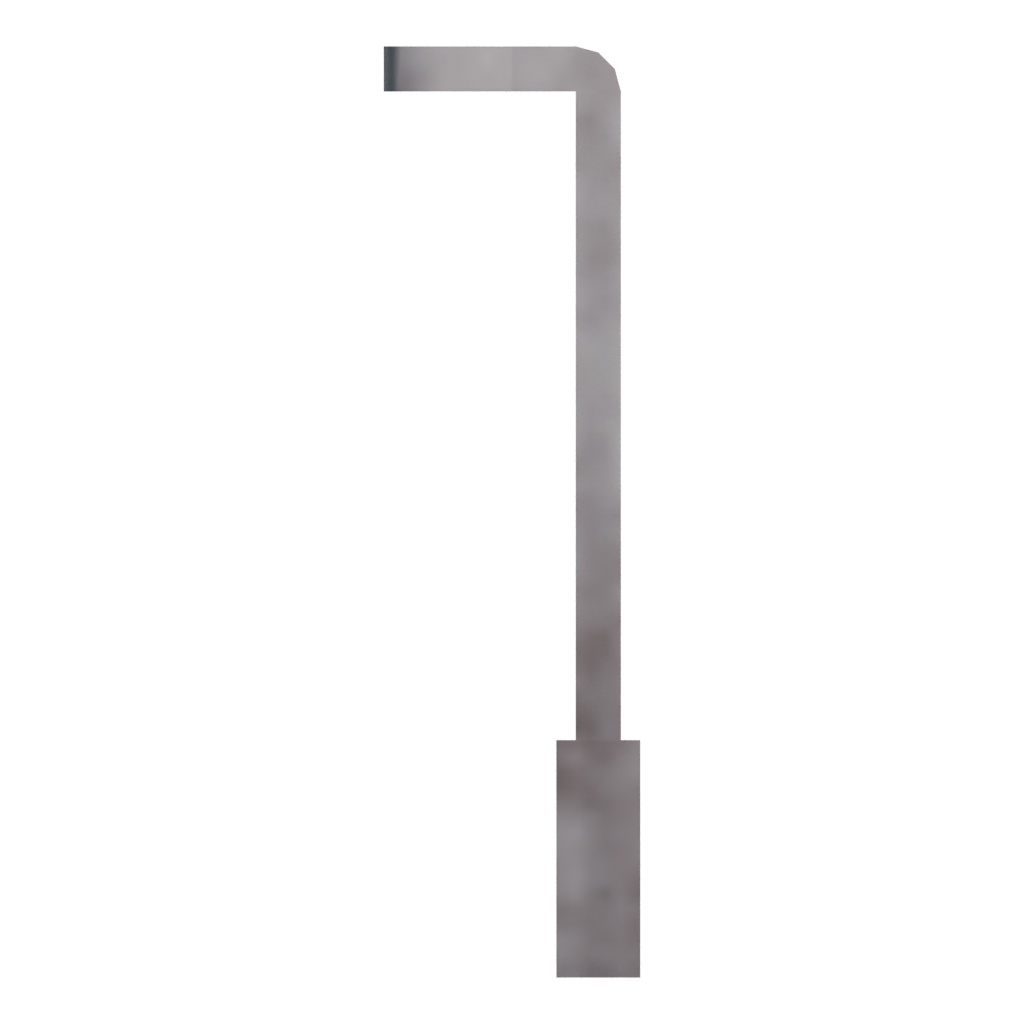 Right view of the Antique Estoc 3D model