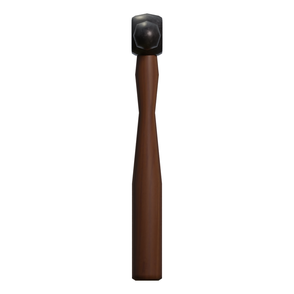 Right view of the Hammer 3D model