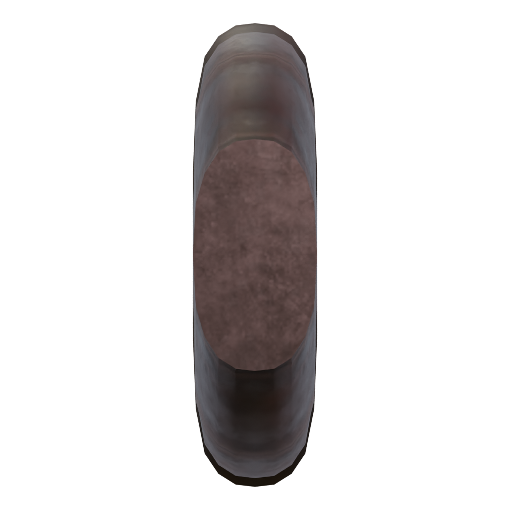Right view of the Thorfinns Dagger 3D model