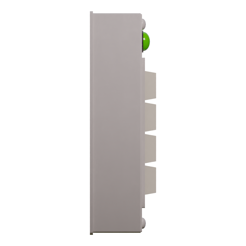 Right view of the Keypad Door Lock 3D model