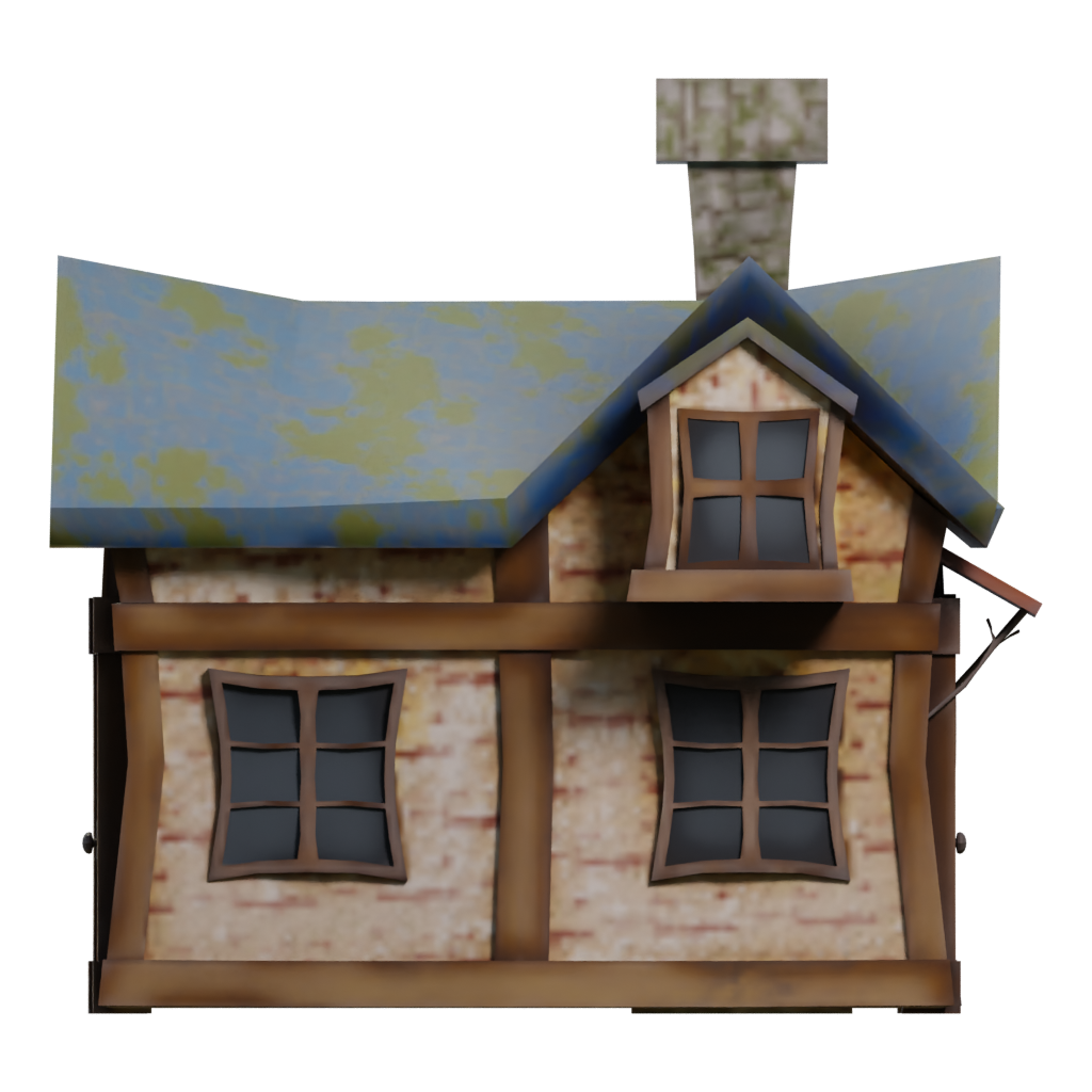Right view of the Chouse 3D model