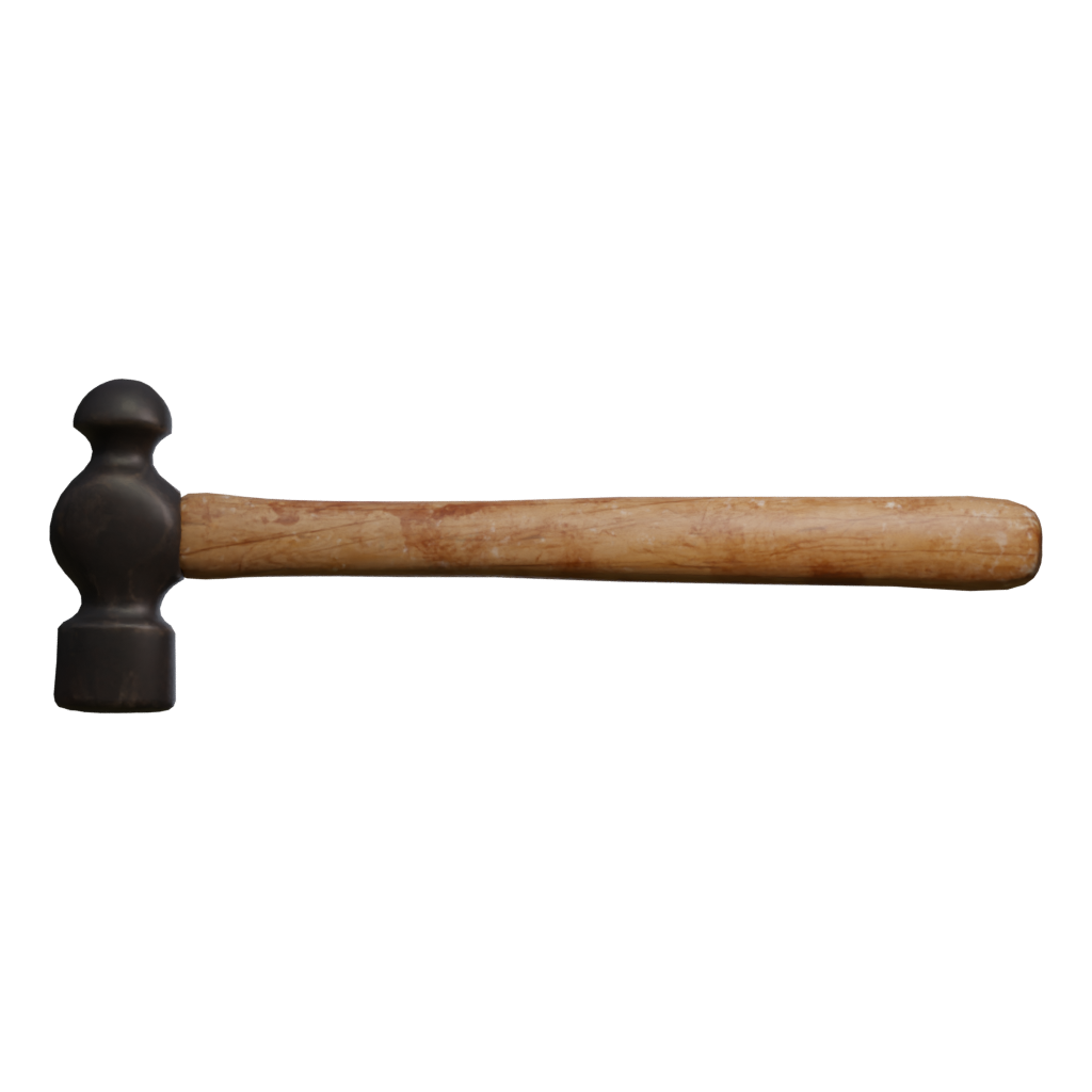 Front view of the Hammer 3D model