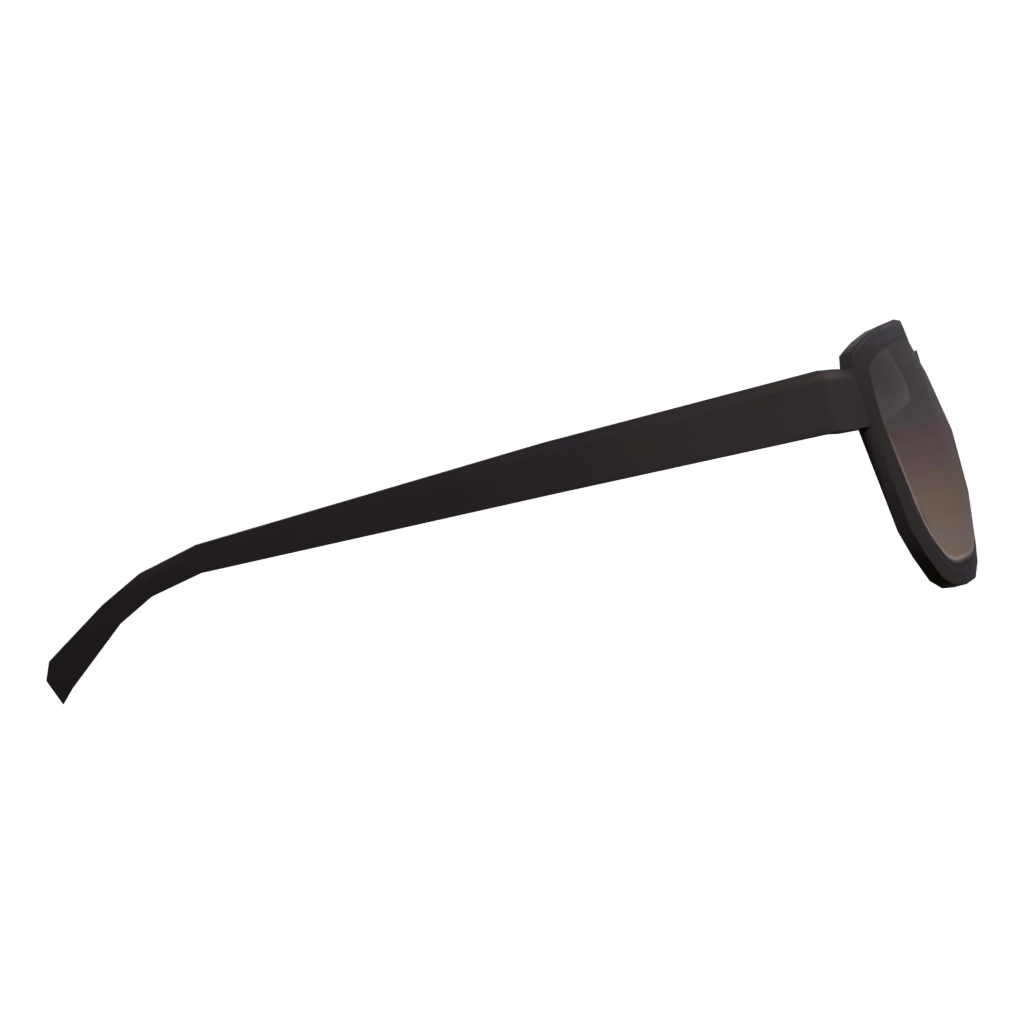 Right view of the Glasses 3D model