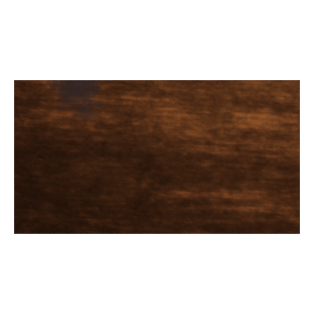 Top view of the Simple Wood Table 3D model