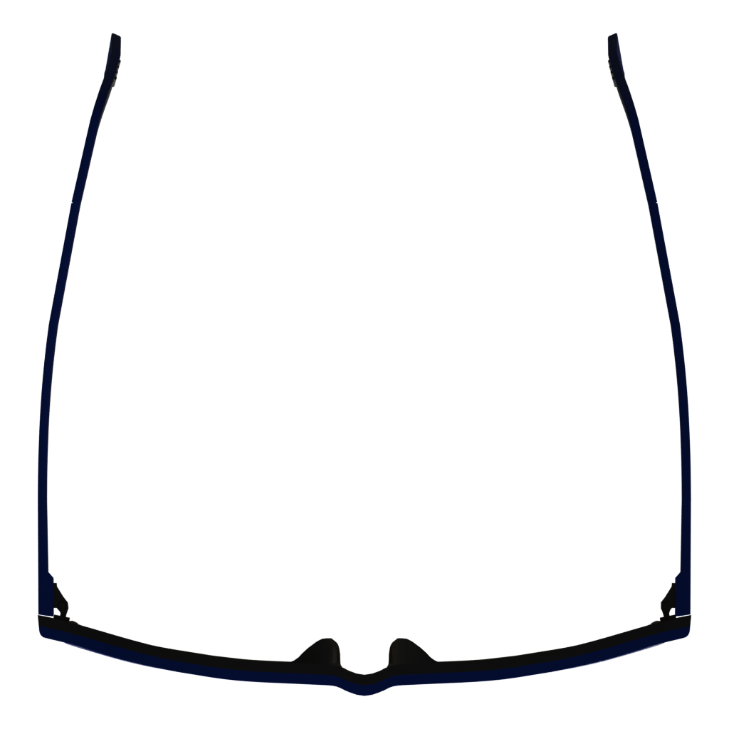 Top view of the Jozaee Sunglasses 3D model