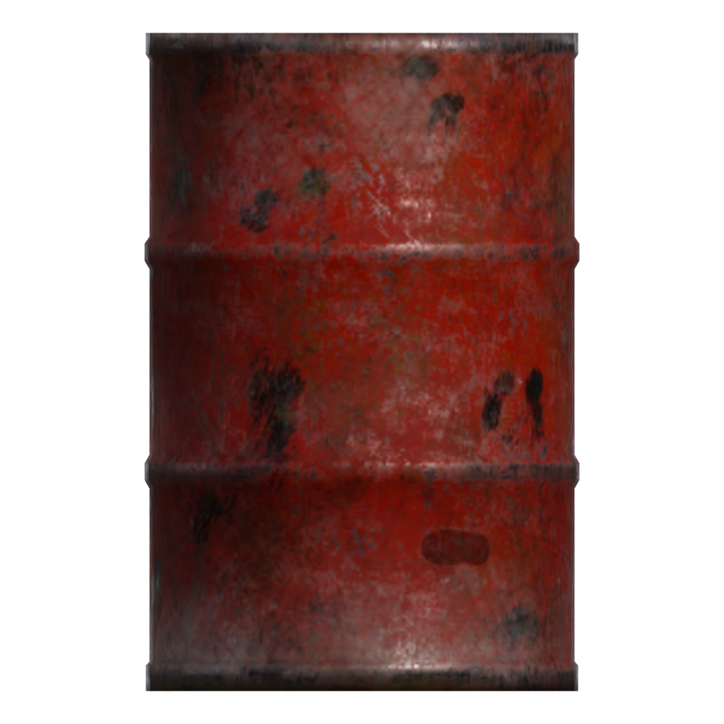 Right view of the Barrel 3D model