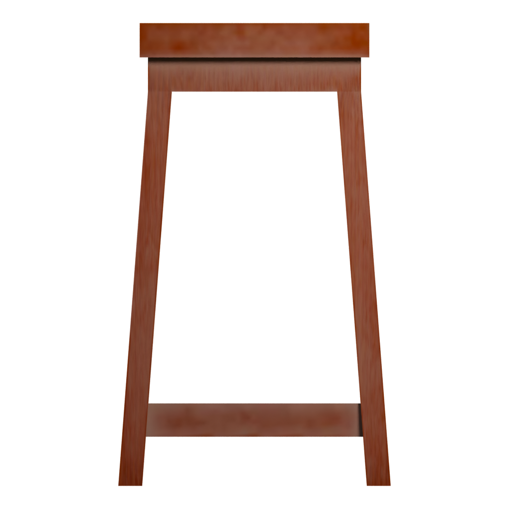 Right view of the Chair 3D model