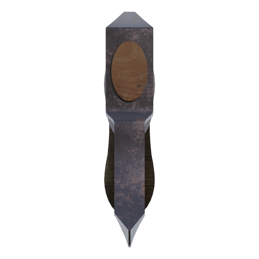 Left view of the Maoldaxe 3D model