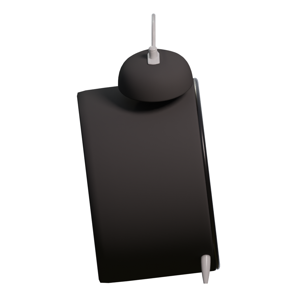 Right view of the Clock 3D model
