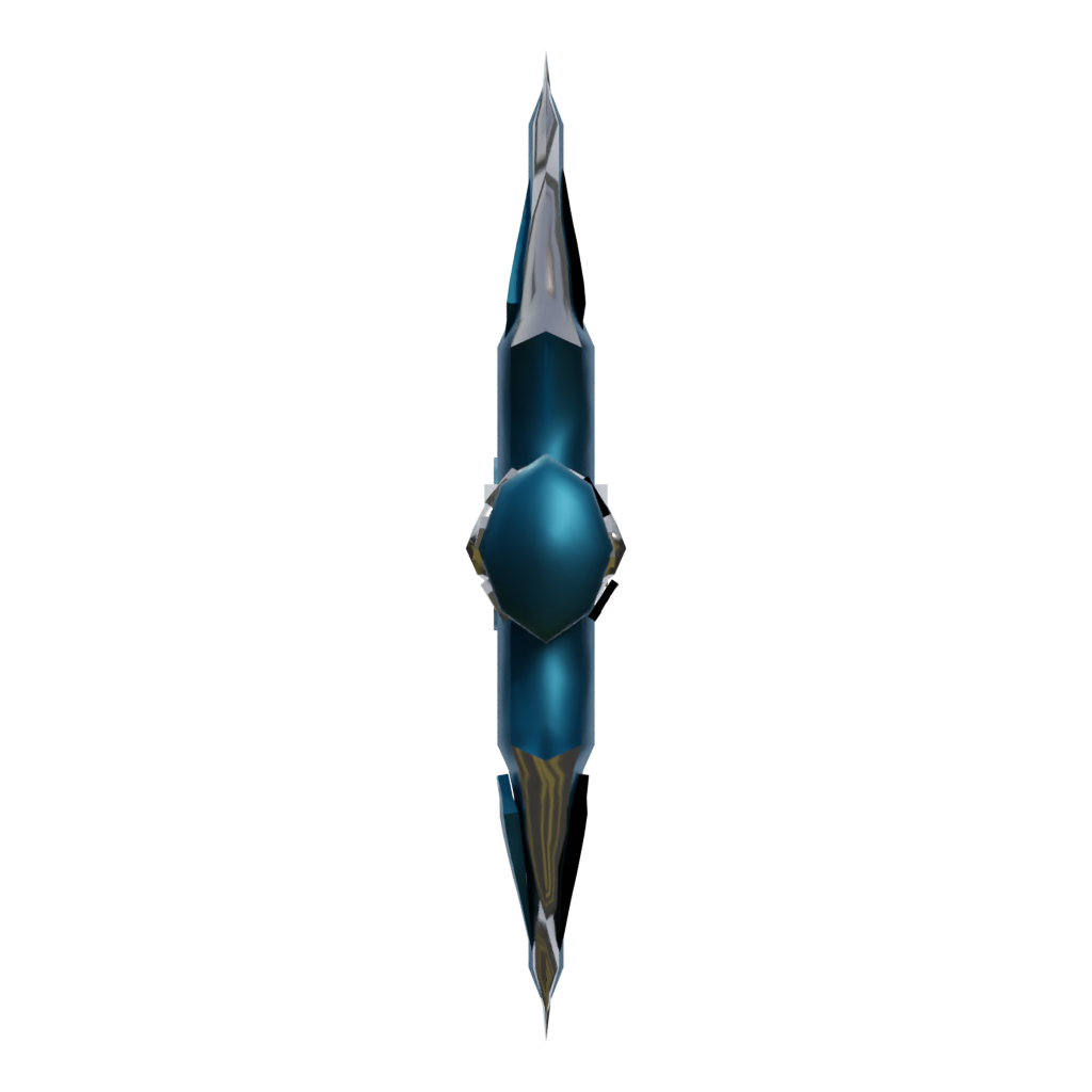 Left view of the Kirito Swords Sword Art Online 3D model
