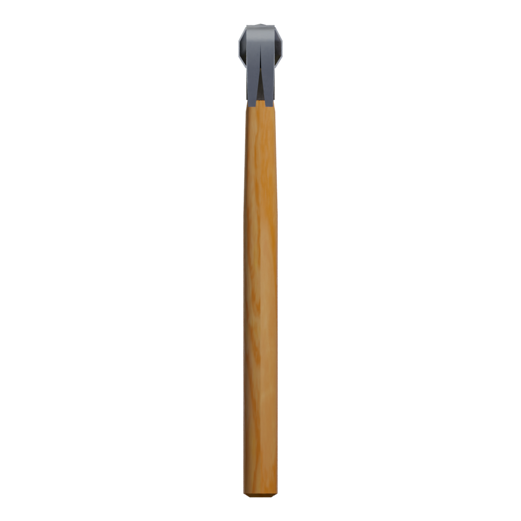 Right view of the Hammer 3D model