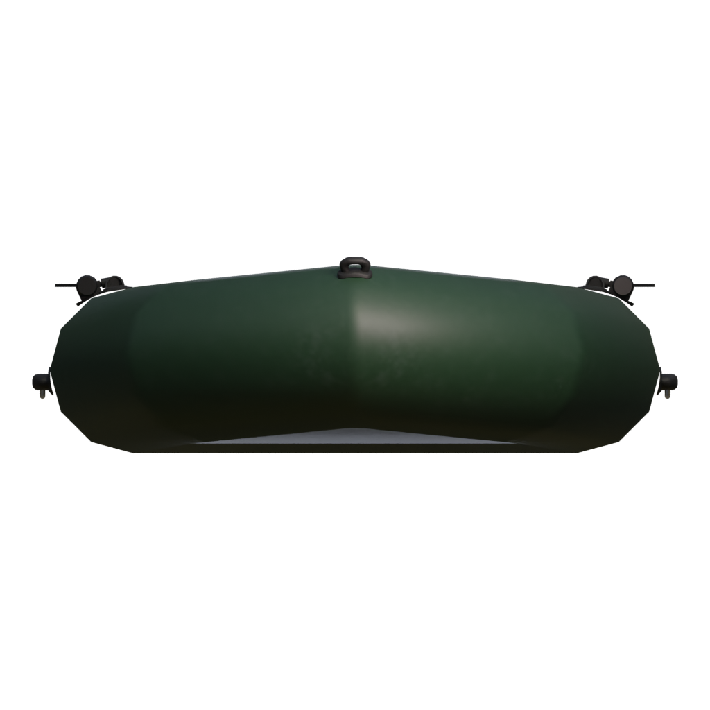 Front view of the Rubber Boat 1 3D model