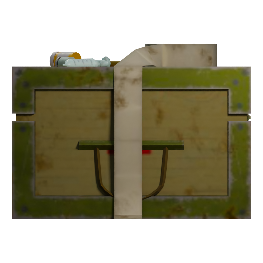 Left view of the Medkit 3D model