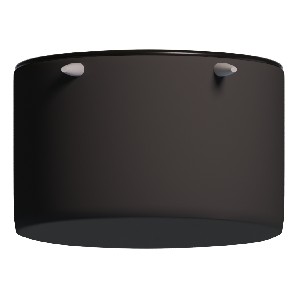 Bottom view of the Clock 3D model