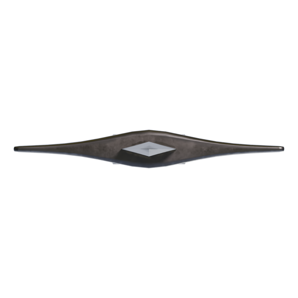 Bottom view of the Sword 3D model