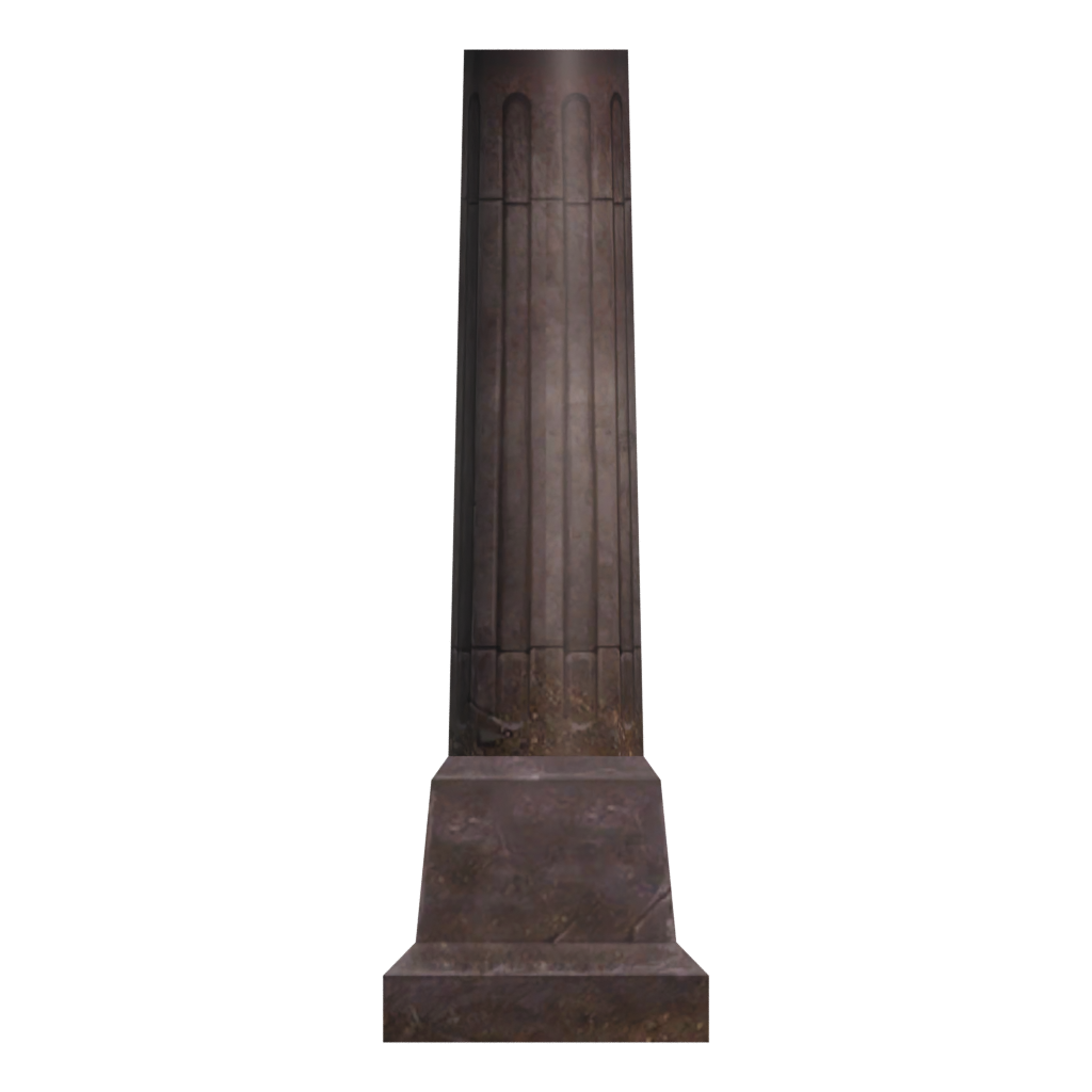 Left view of the Decoration 3D model