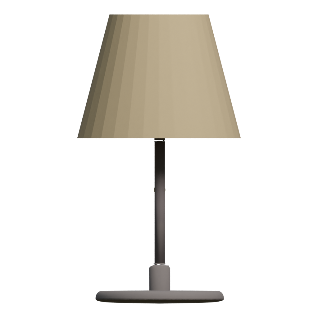 Back view of the Lamp 3D model