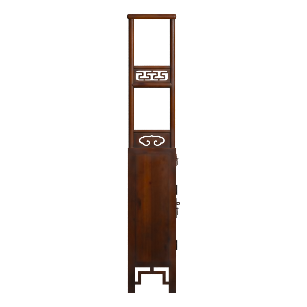 Right view of the Chinese Cabinet 3D model