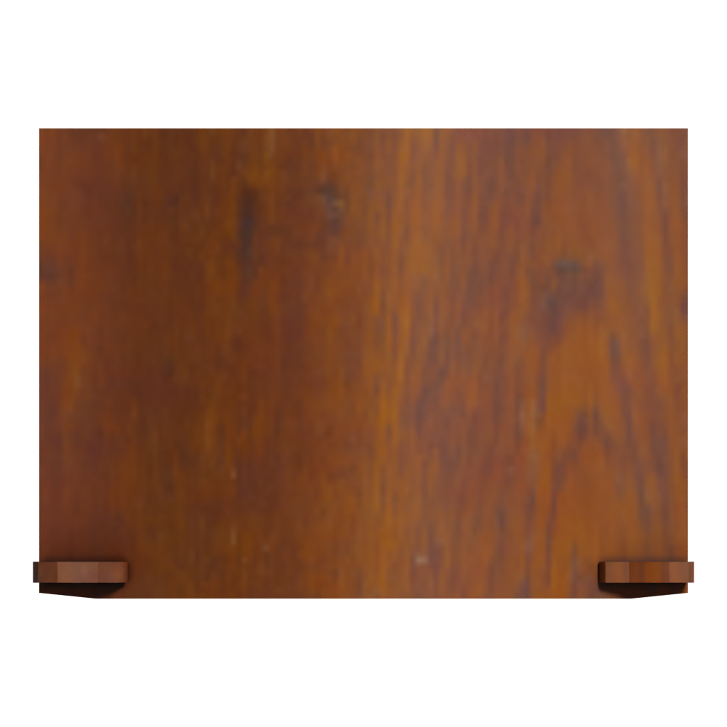 Top view of the Carrillon 3D model