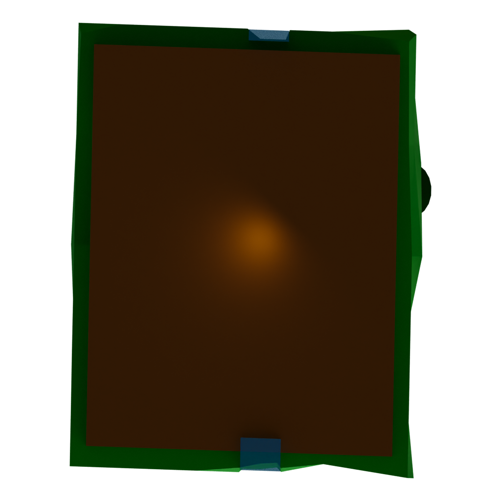 Bottom view of the Farm Landscape 3D model