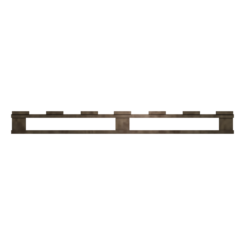 Front view of the Pallet 3D model