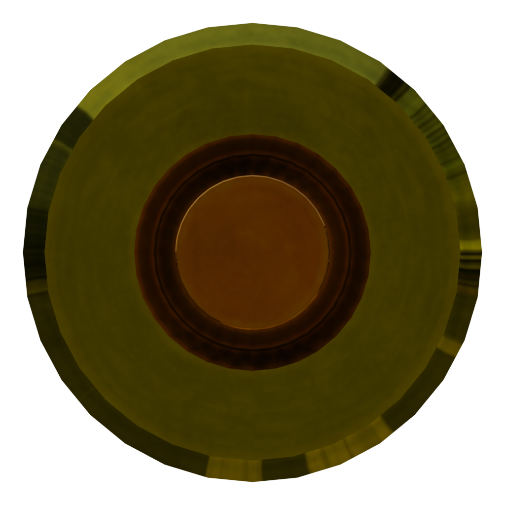 Right view of the 9X19 Luger Ammo 3D model