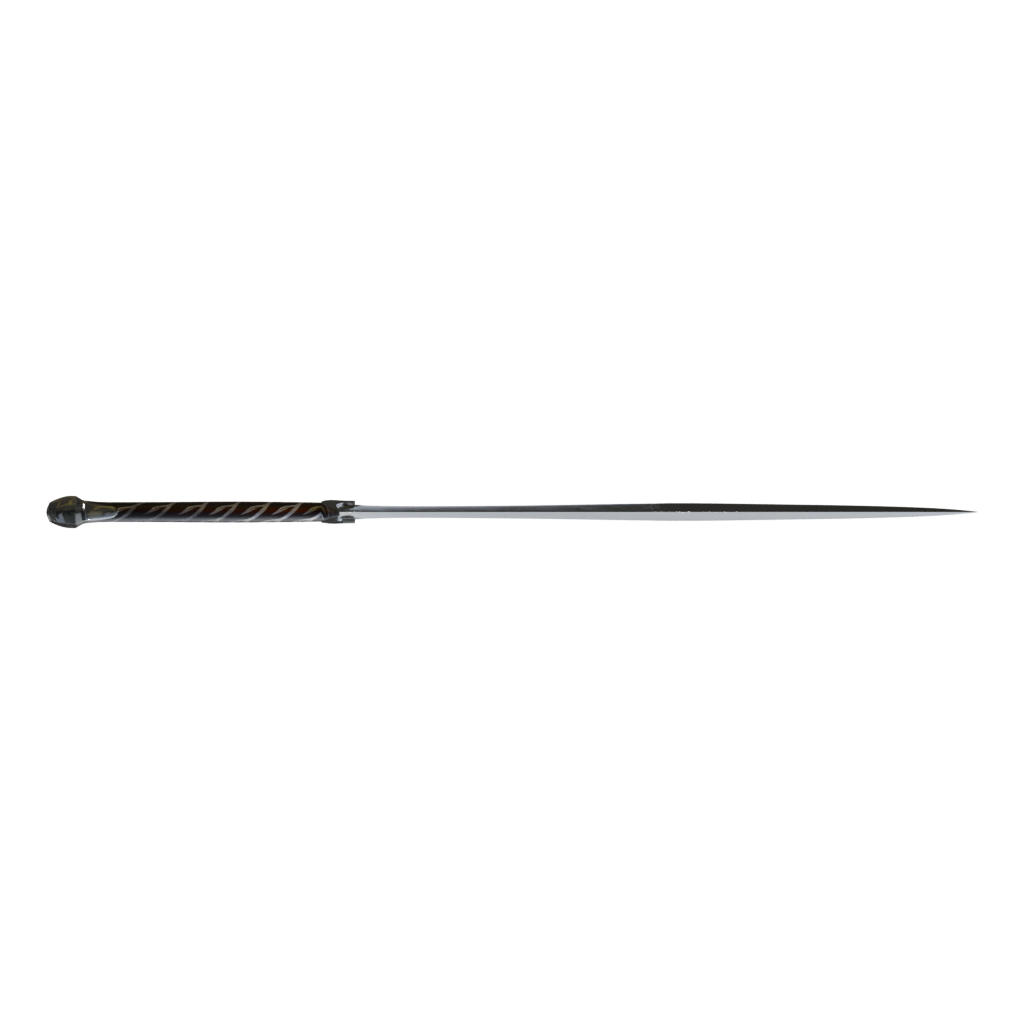 Top view of the Sting Sword 3D model