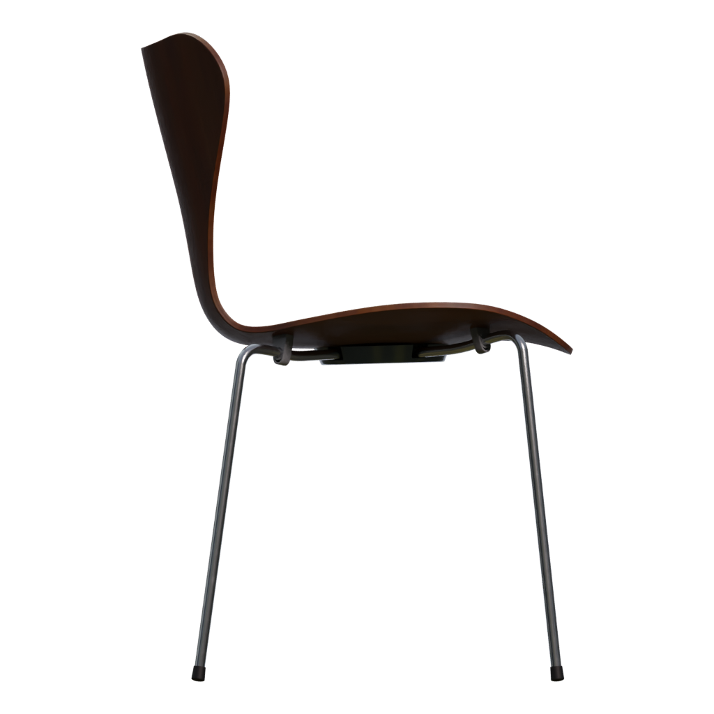 Right view of the Chair 03 3D model