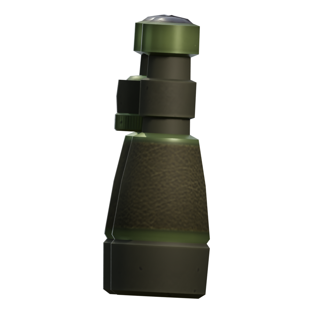 Left view of the Telescop 3D model