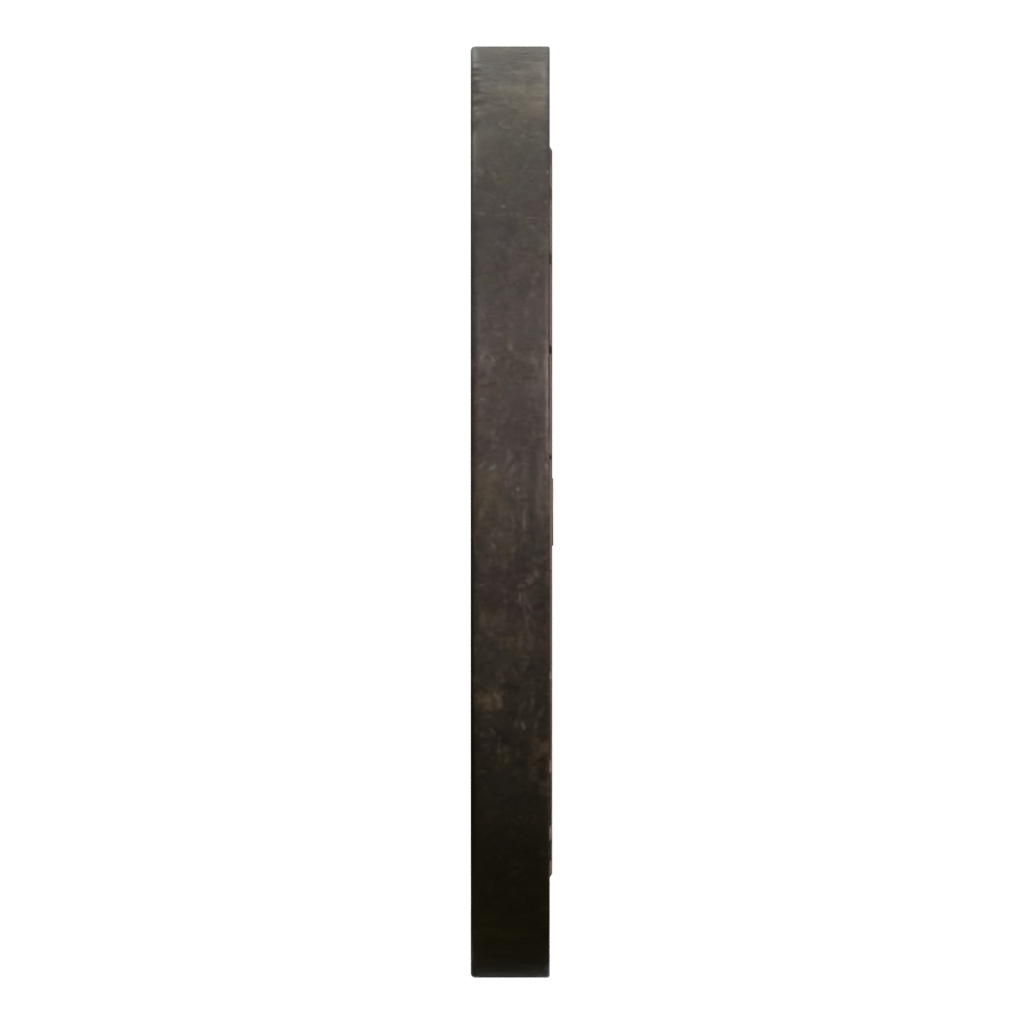 Right view of the Dartboard 3D model