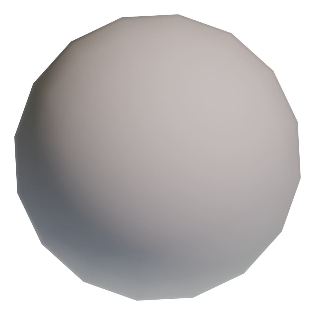 Top view of the Light Bulb 3D model