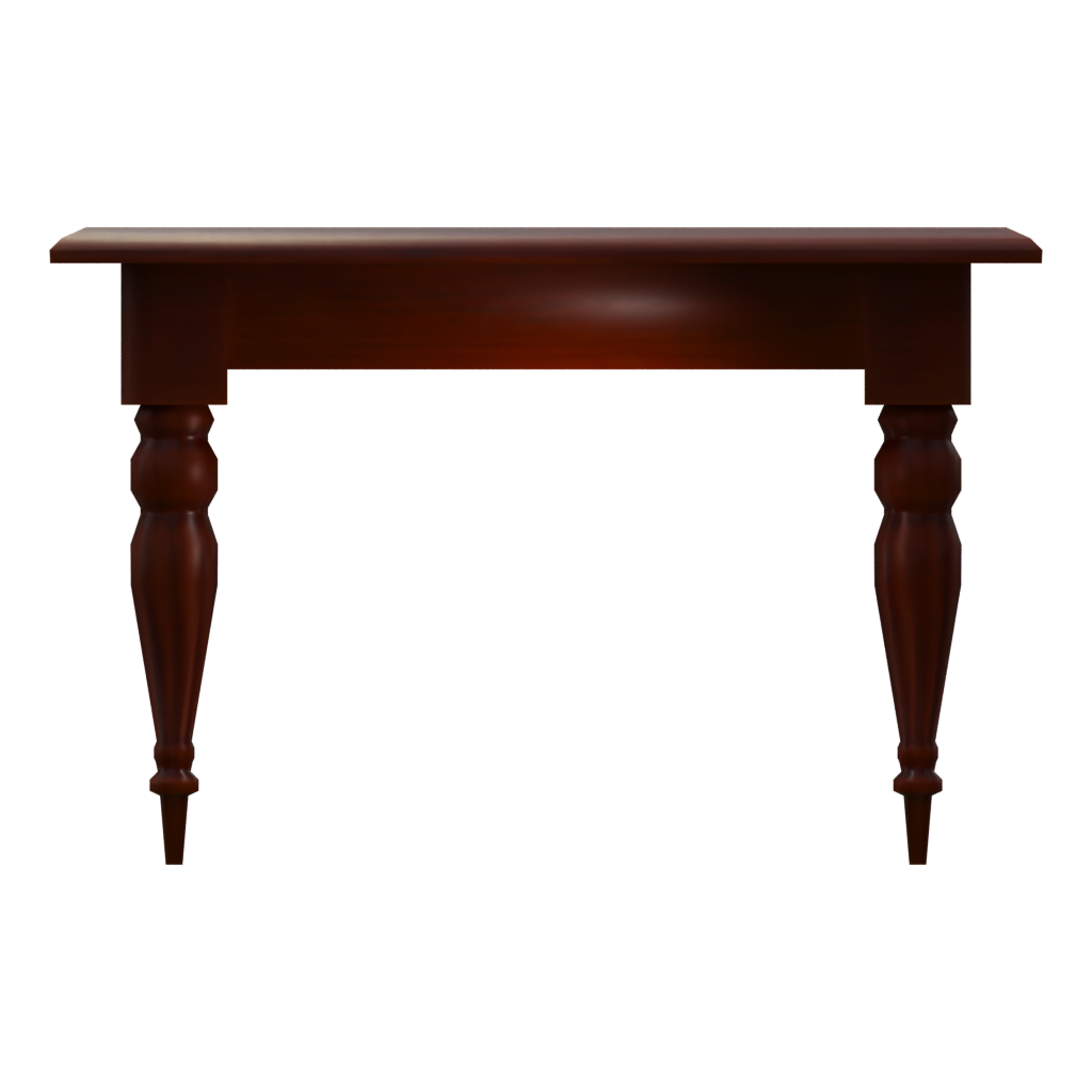 Right view of the Table1Forcafe 3D model