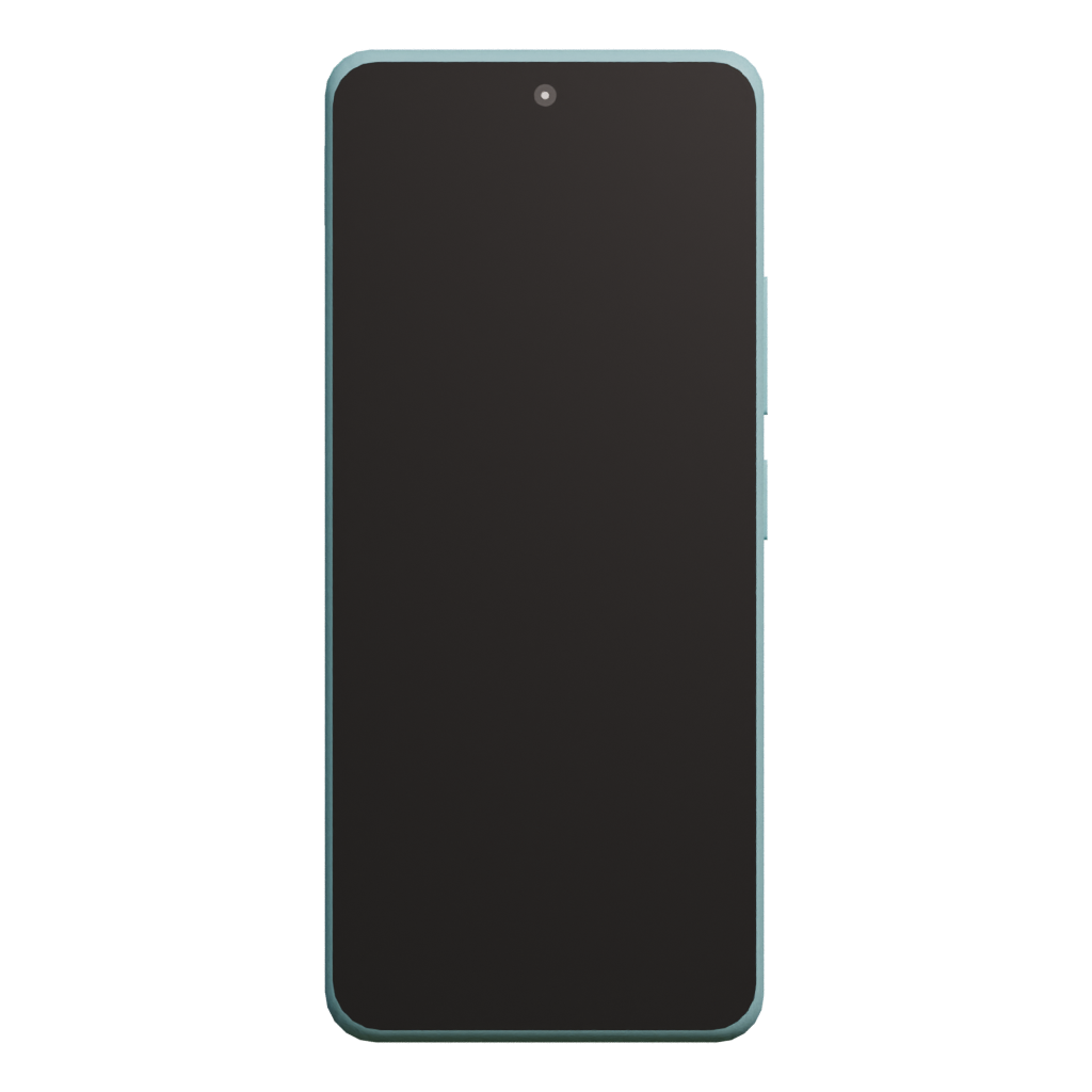 Front view of the Huawei Y6 3D model