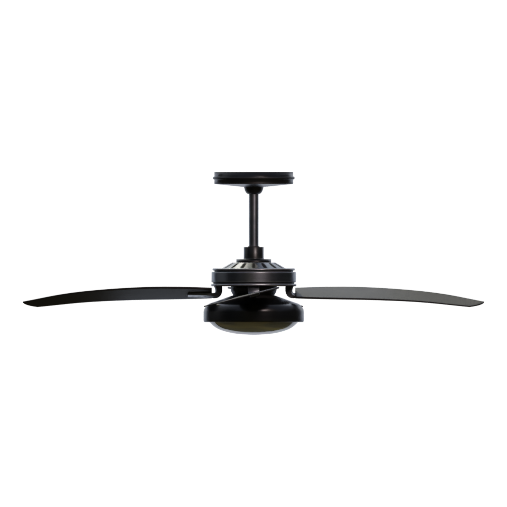 Left view of the Ceiling Fan 3D model