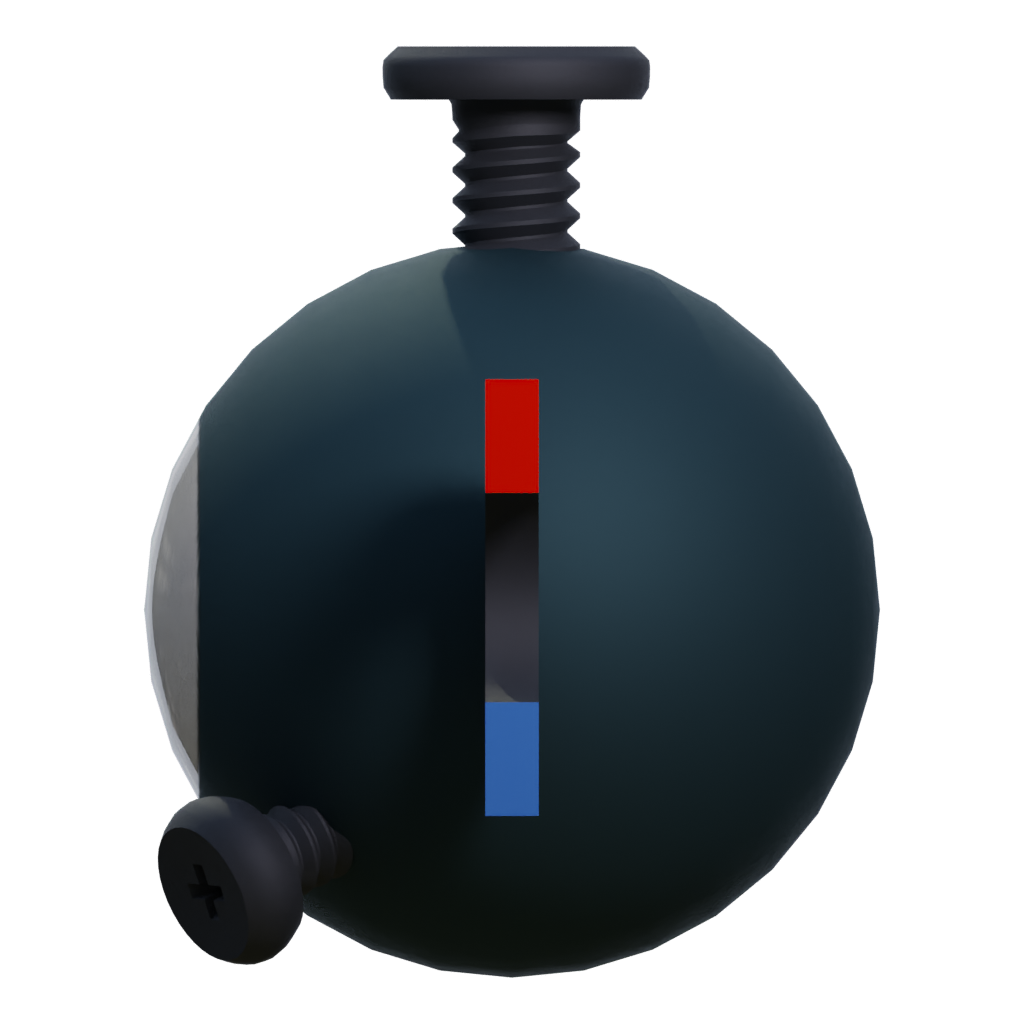 Left view of the Pokemon Mignamate 3D model