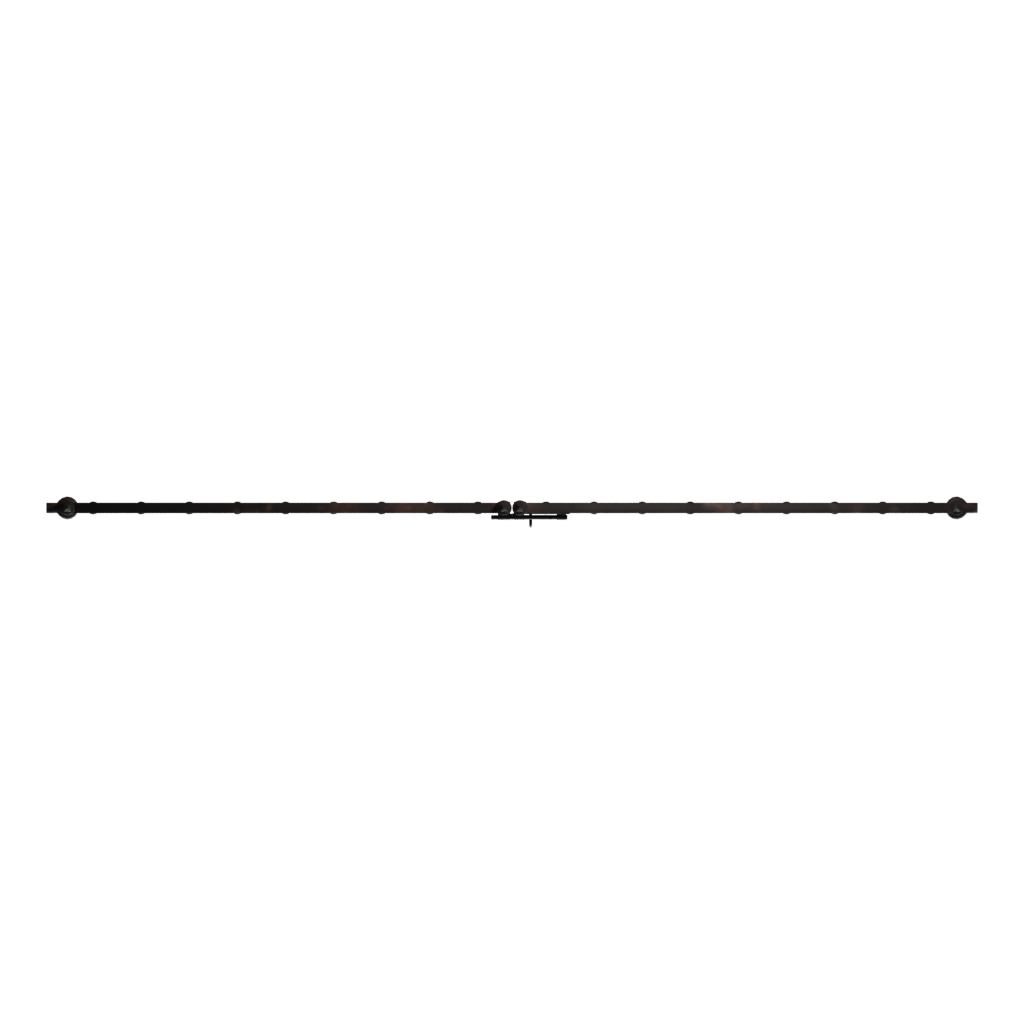 Top view of the Large Iron Gate 3D model