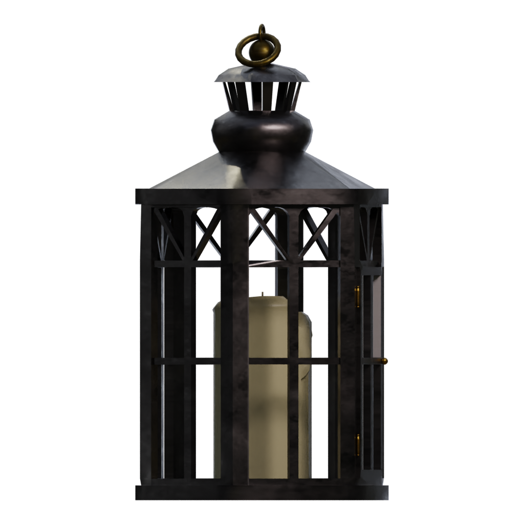 Right view of the Lamp 3D model