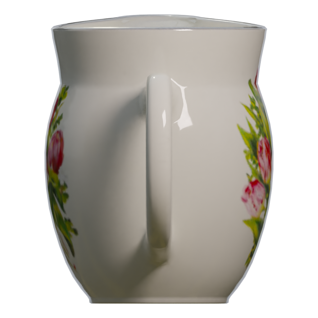 Right view of the Jug 3D model