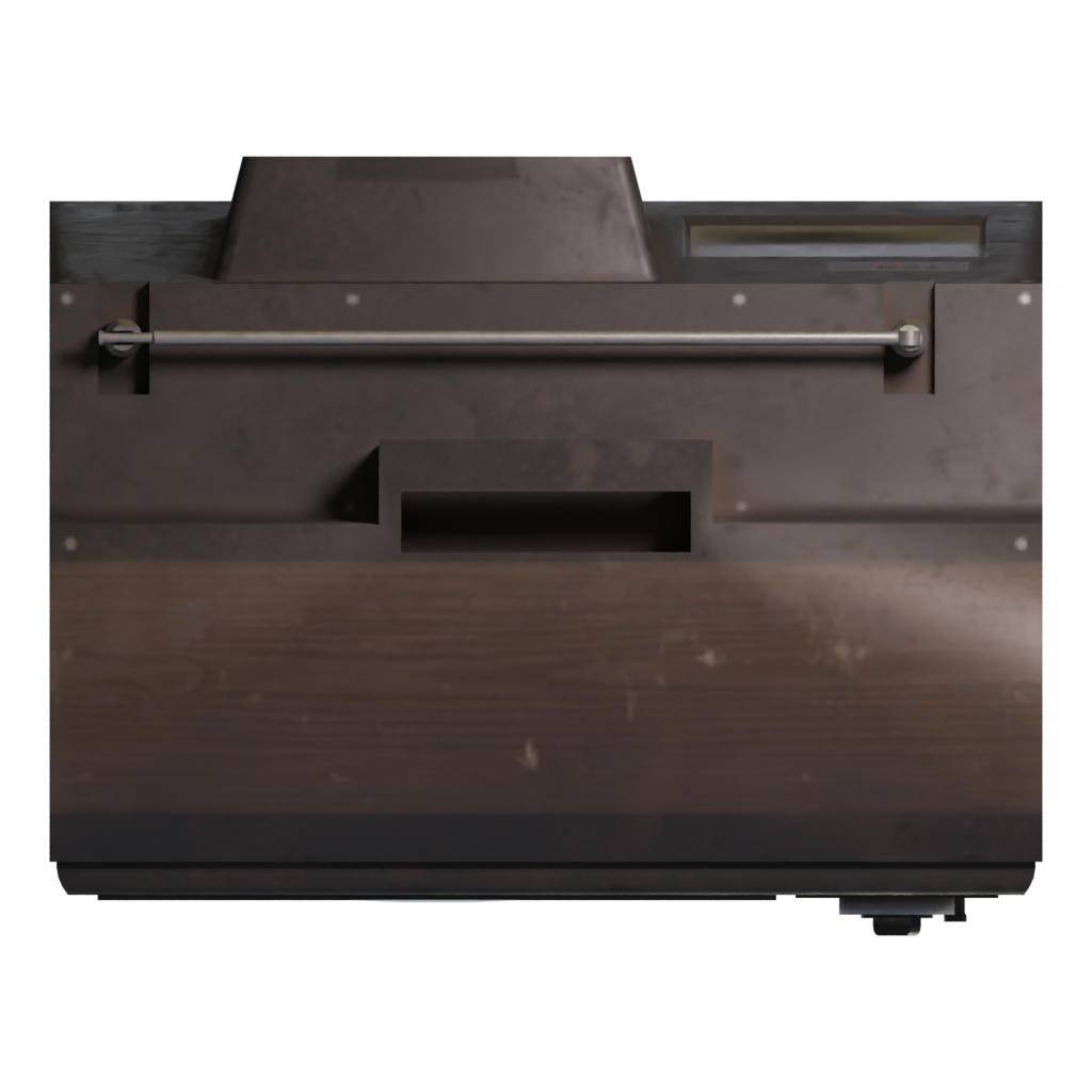 Top view of the Television 3D model