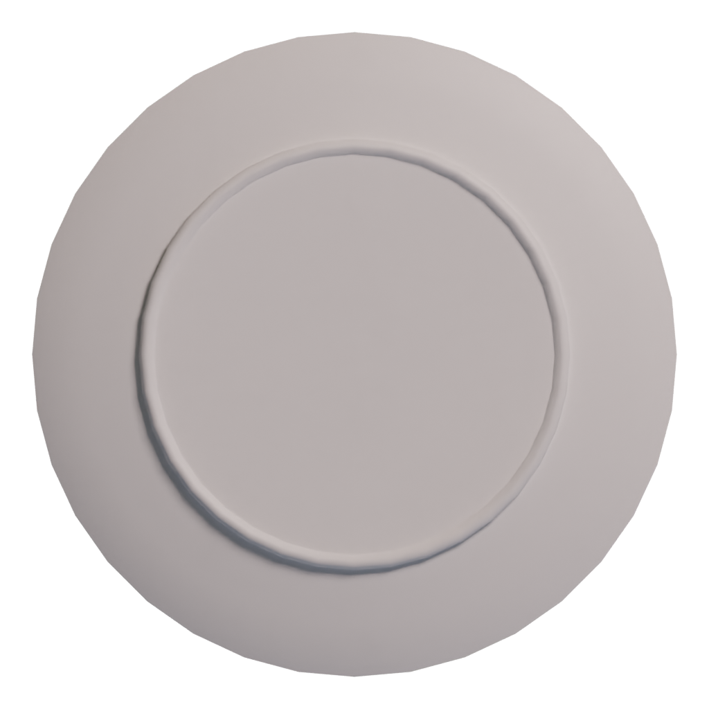 Bottom view of the Jelly 3D model
