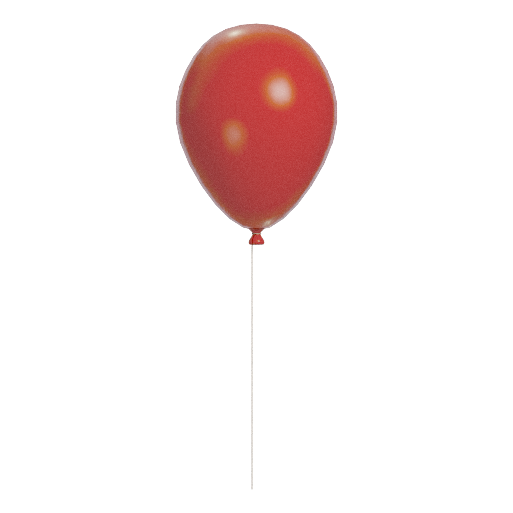 Right view of the Balloon 3D model
