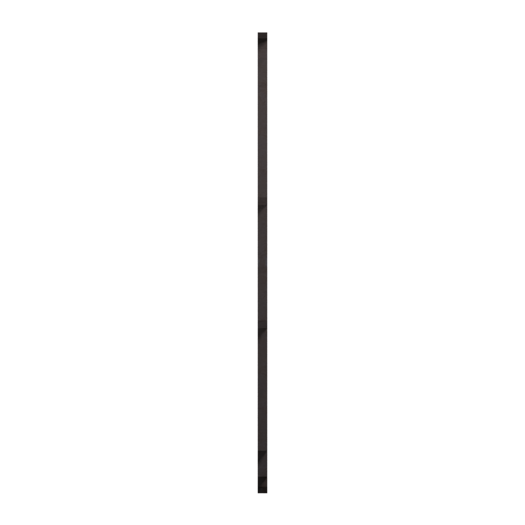 Right view of the Street Fence 3D model