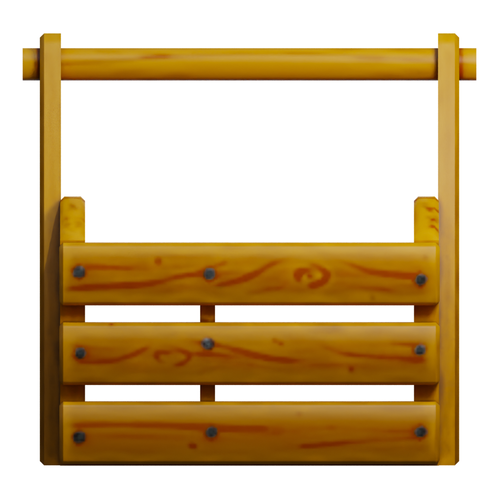 Front view of the Stylized Toolbox 3D model