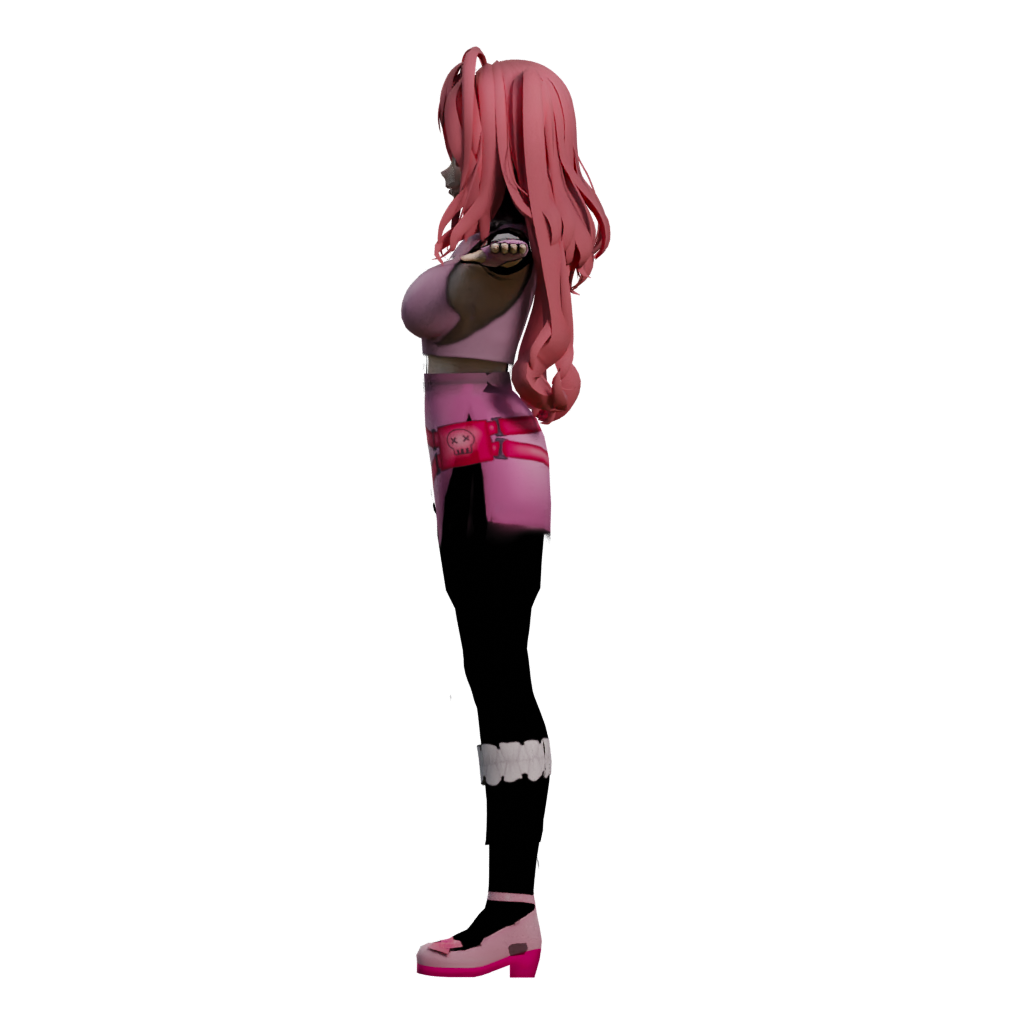 Left view of the Android N21 3D model