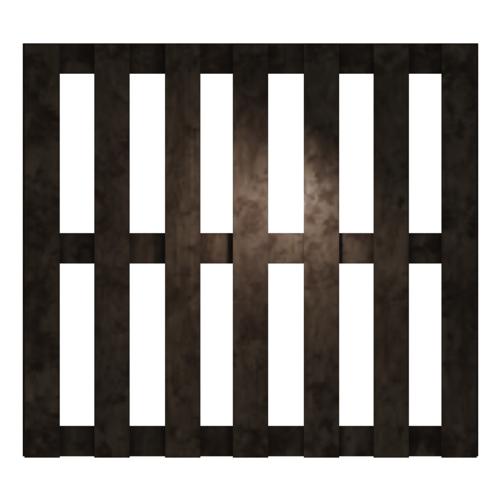 Top view of the Pallet 3D model