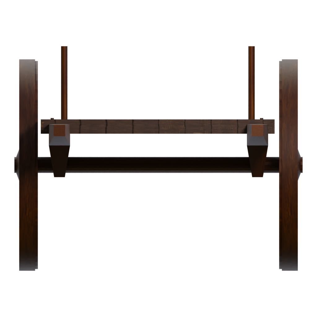 Left view of the Cart 3D model