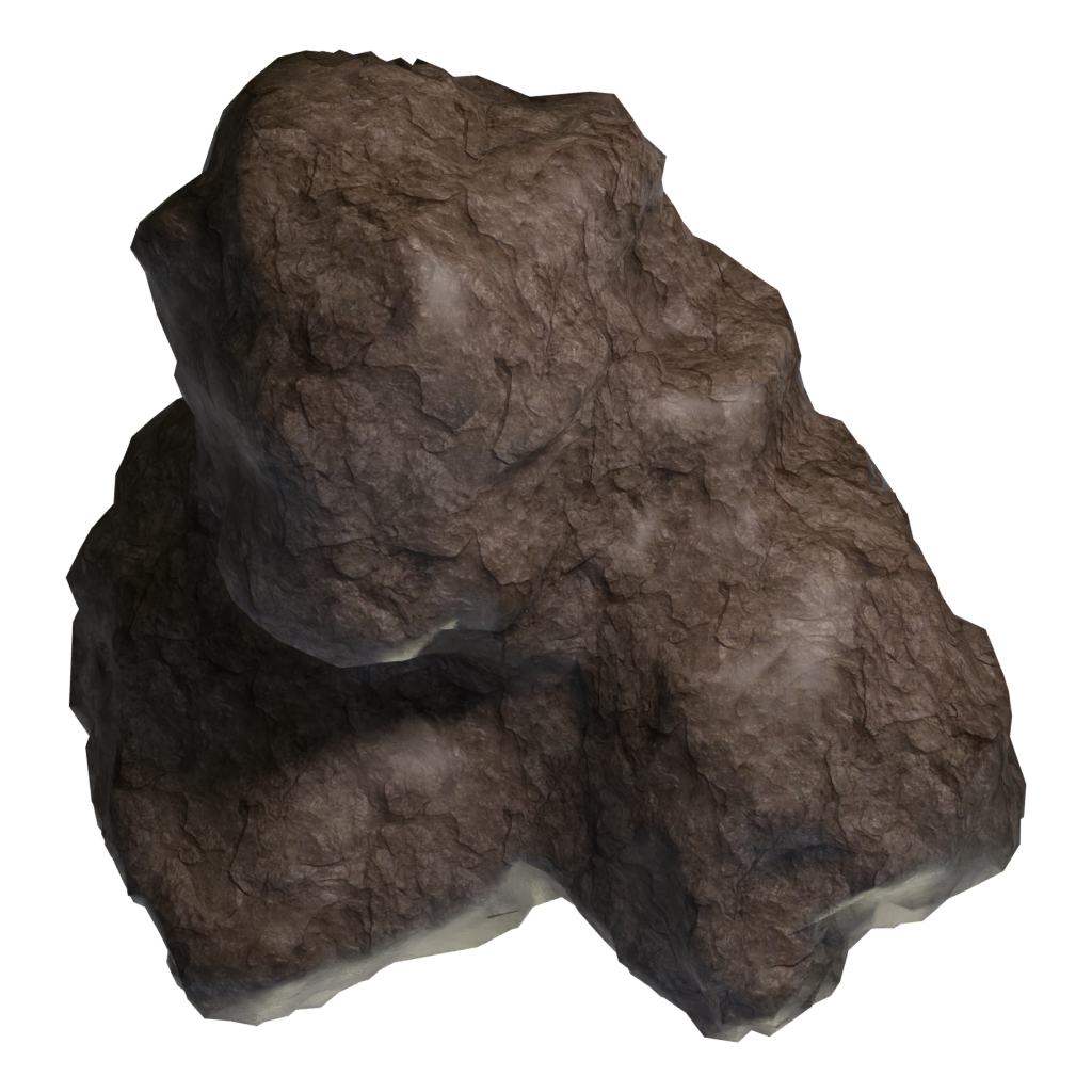 Top view of the Bodes Stone Colection 1 3D model