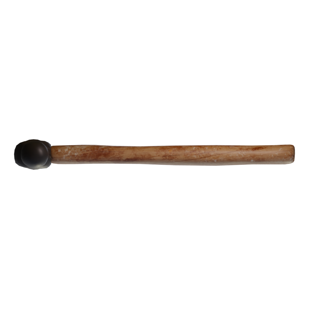 Top view of the Hammer 3D model