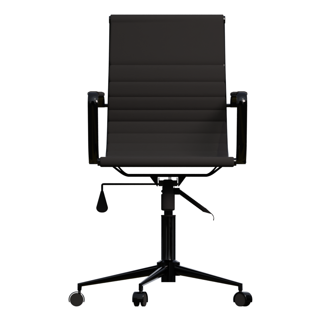 Back view of the Sandalye 3D model